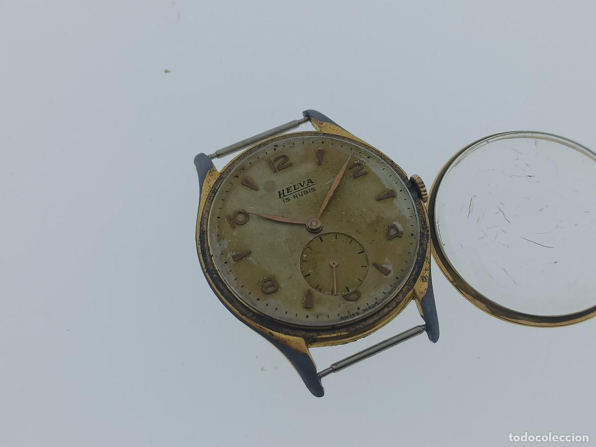 Vintage: Reloj Helva antiguo - Foto 4