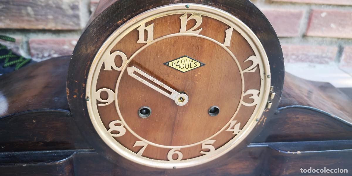 Vintage: RELOJ DE MESA ( no funciona ) 66 * 25 * 16 cm - Foto 5