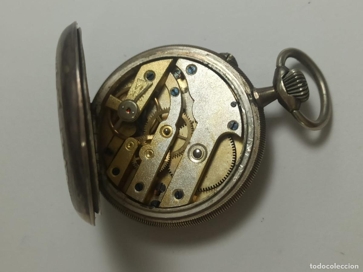 Vintage: Reloj de bolsillo de plata - Foto 4