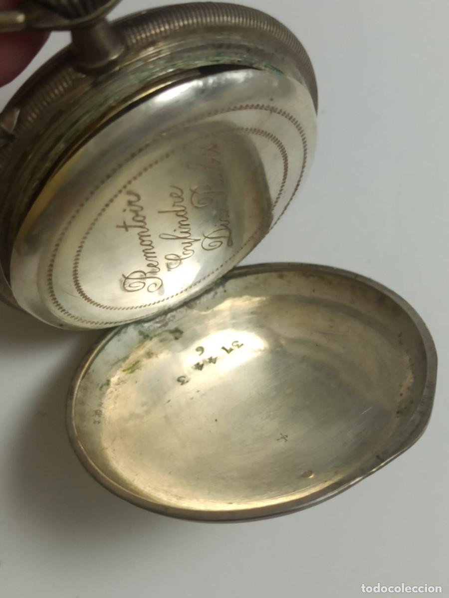 Vintage: Reloj de bolsillo de plata - Foto 6