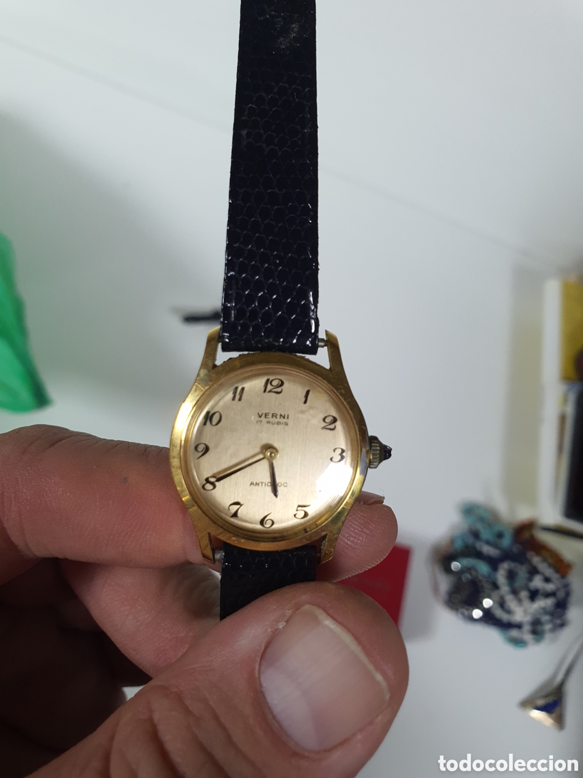 Vintage: Reloj verni 17 rubies - Foto 1