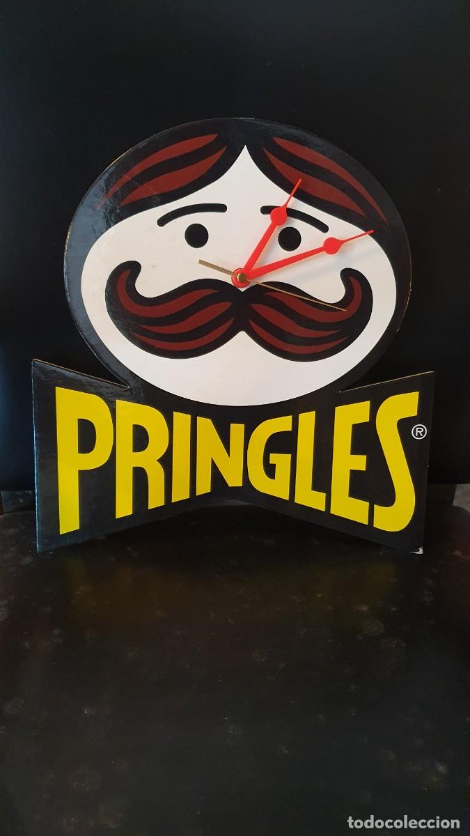 Vintage: Reloj publicitario Pringles. - Foto 1