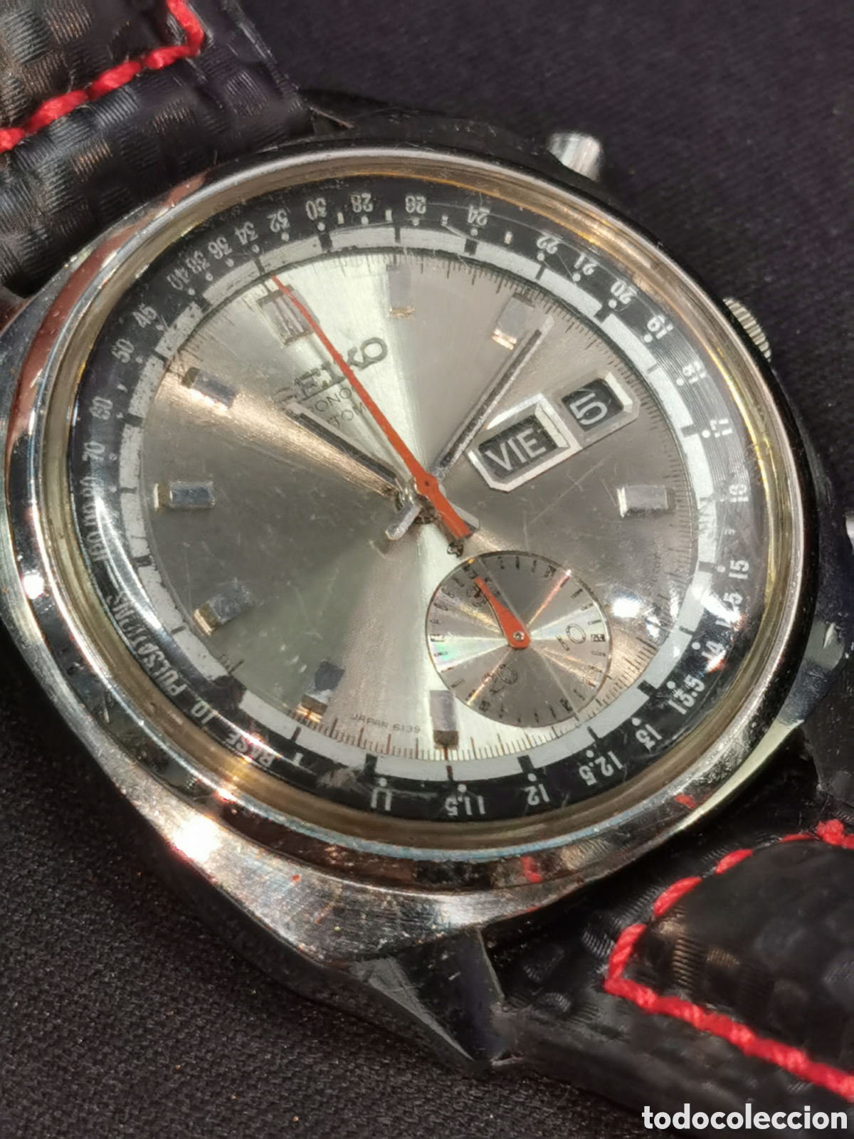 Vintage: Seiko cron&oacute;metro 6139-6022 - Foto 2