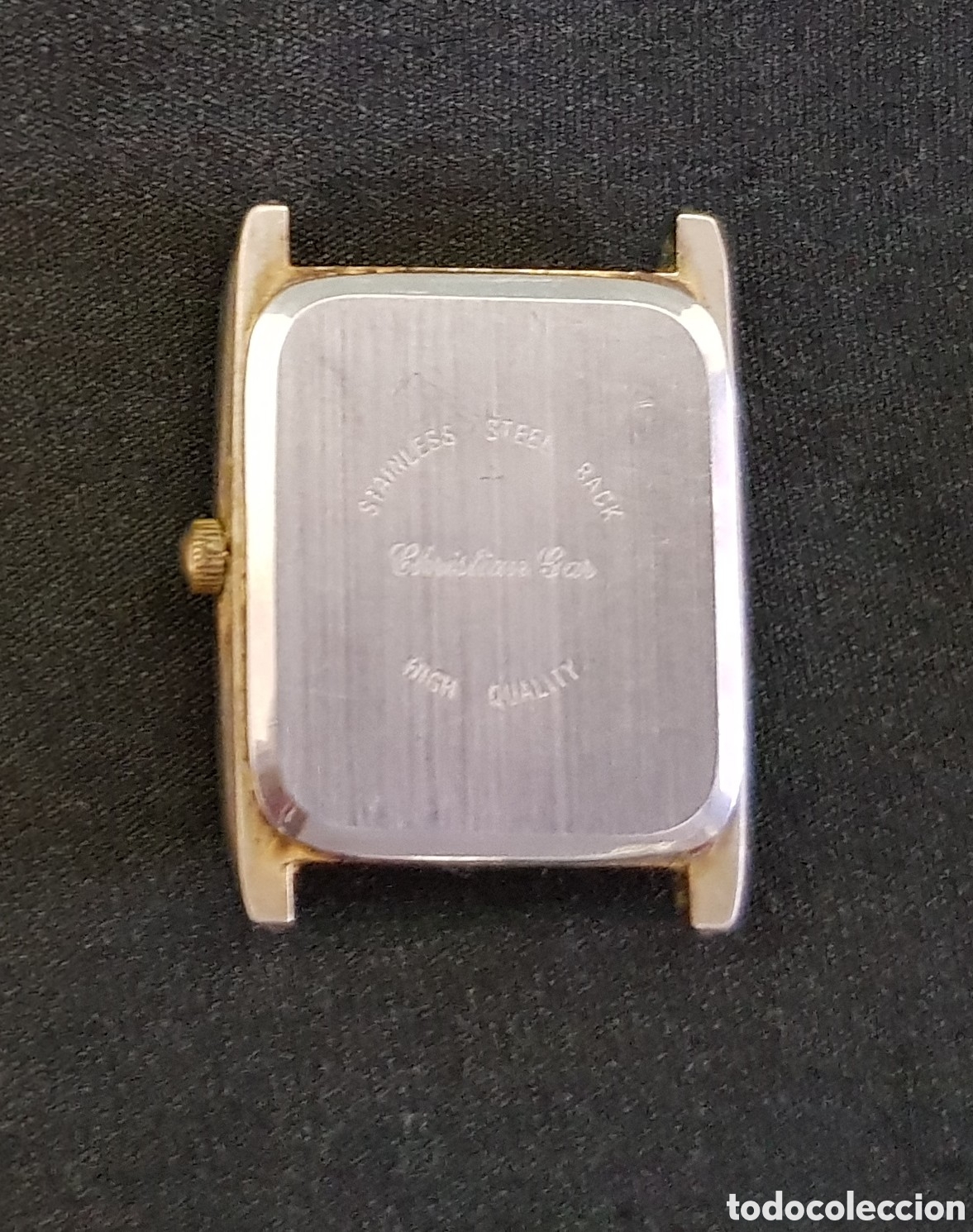 Vintage: RELOJ CHRISTIAN GAR SIN CORREA. BISEL RECTANGULAR. PARADO. - Foto 2