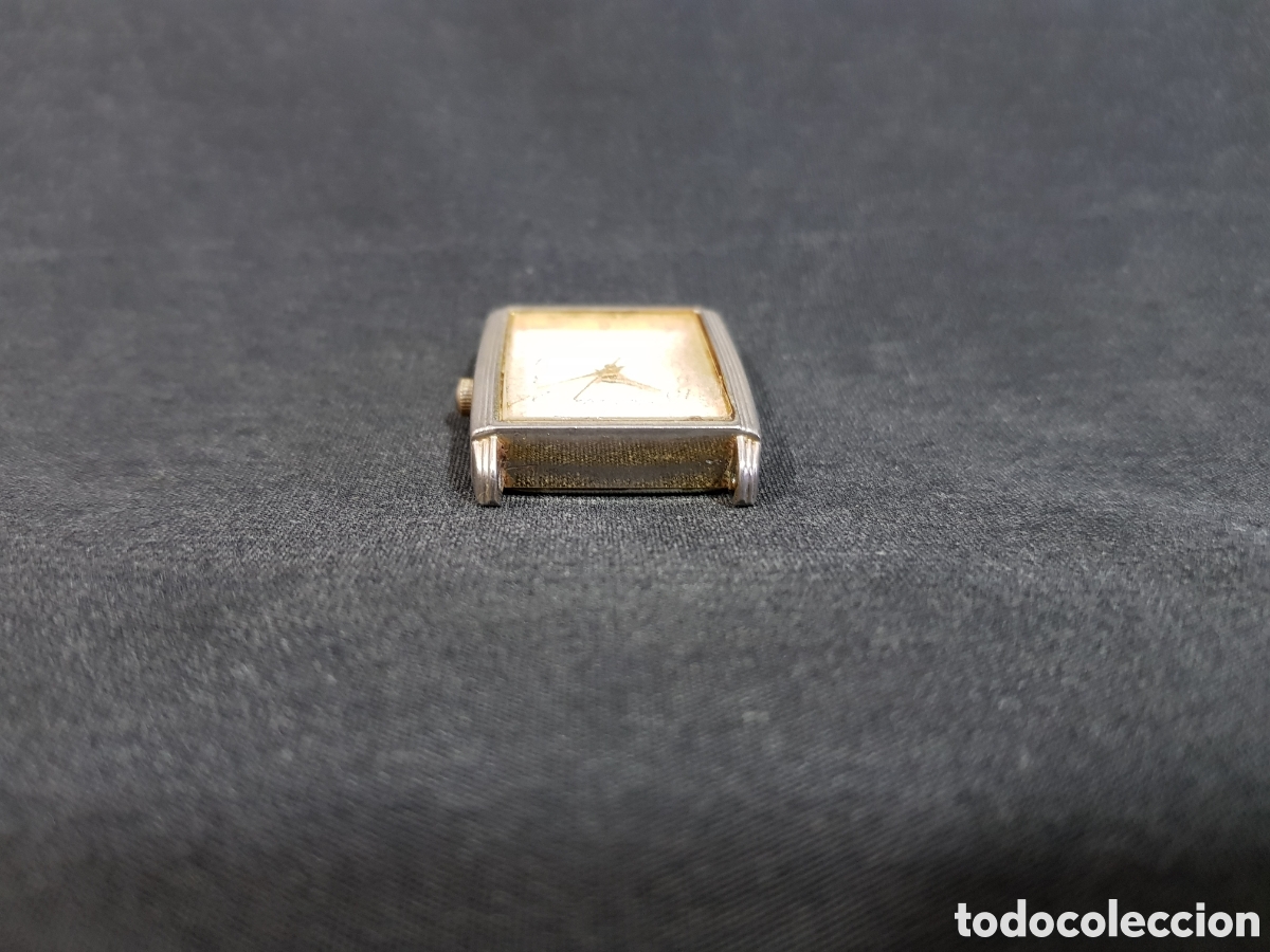Vintage: RELOJ CHRISTIAN GAR SIN CORREA. BISEL RECTANGULAR. PARADO. - Foto 7