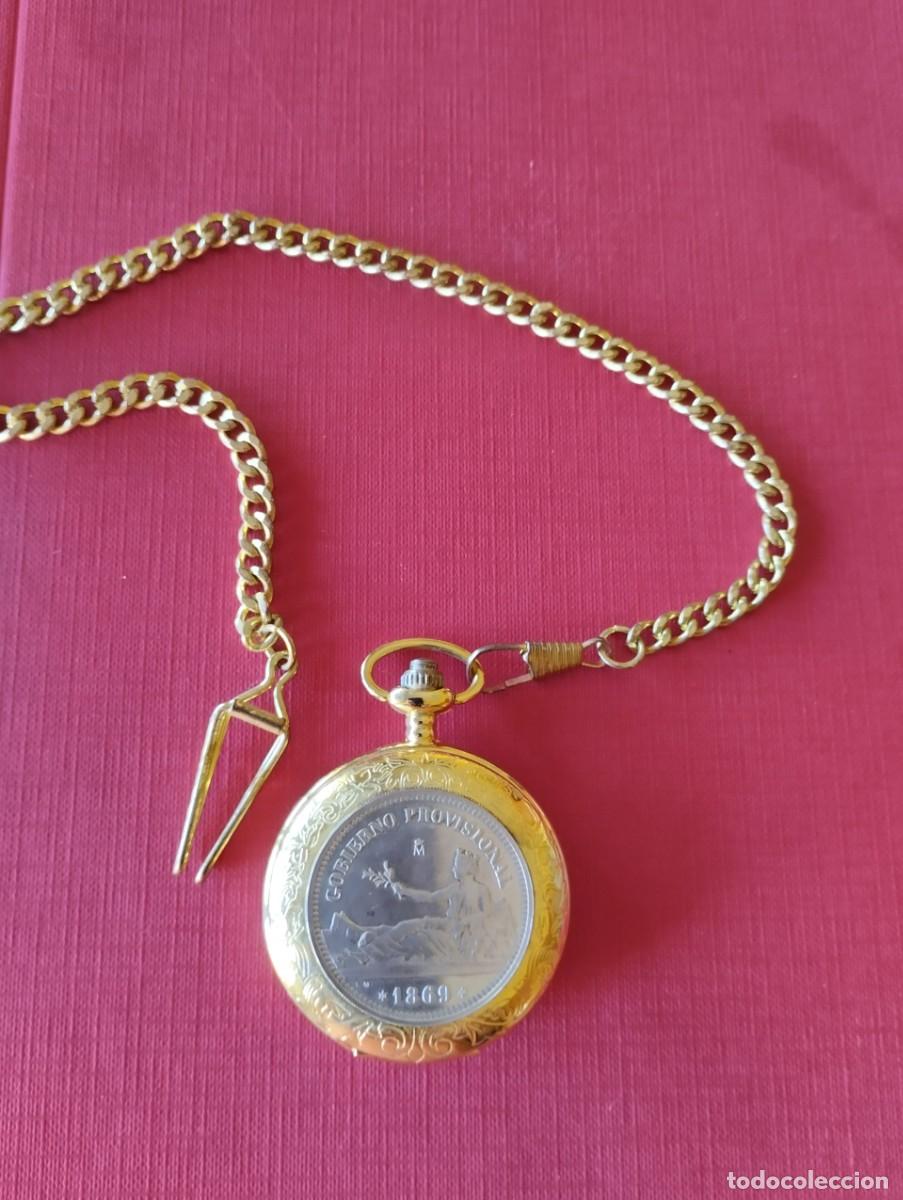 Vintage: Reloj de bolsillo, antiguo. - Foto 2