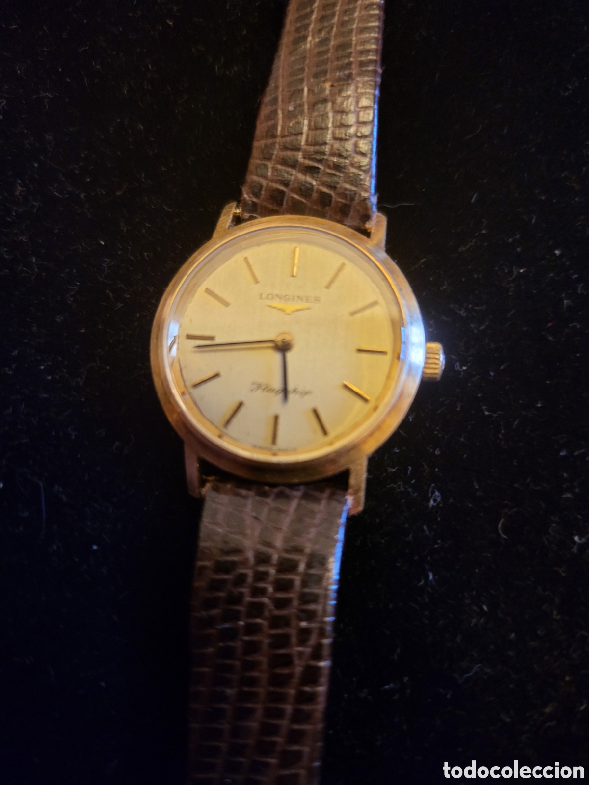 Vintage: Reloj de oro vintage de se&ntilde;ora - Foto 2