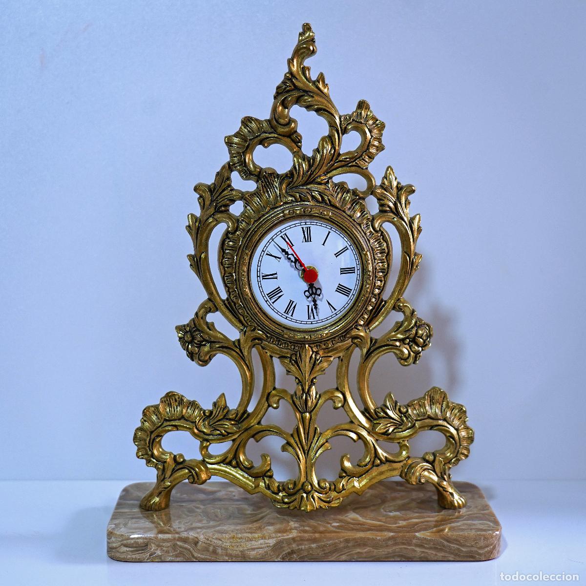 Vintage: Reloj bronce PERIS ANDREU -pila. - Foto 1