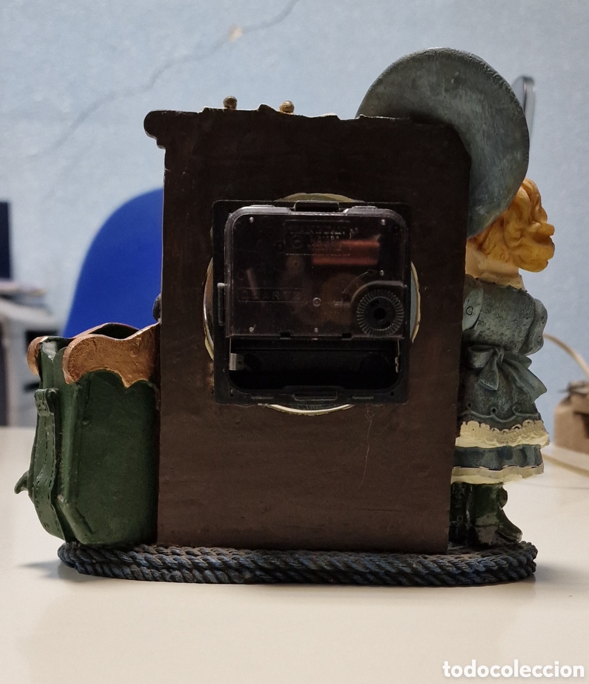 Vintage: Reloj, figura ni&ntilde;a - Foto 4