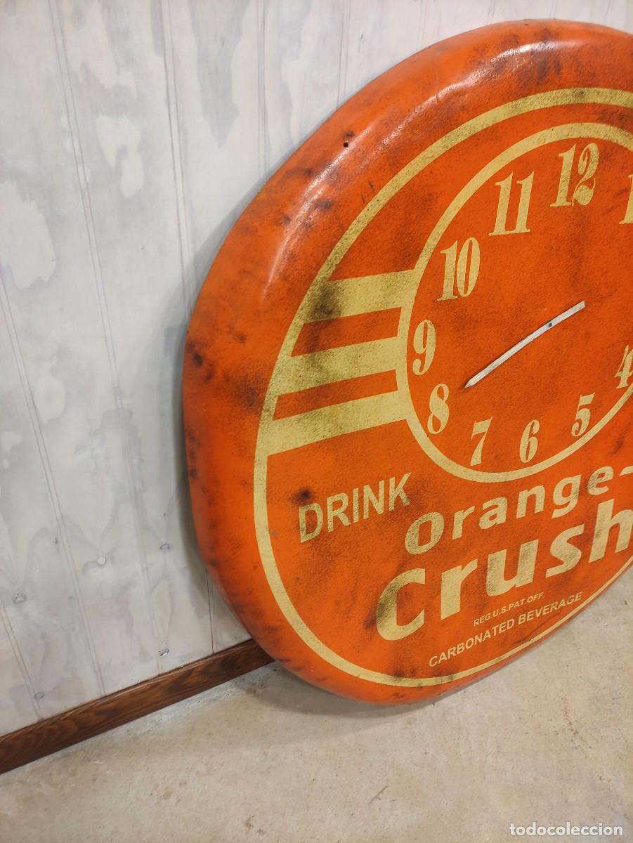 Vintage: Gran reloj Orange Crush - Foto 3