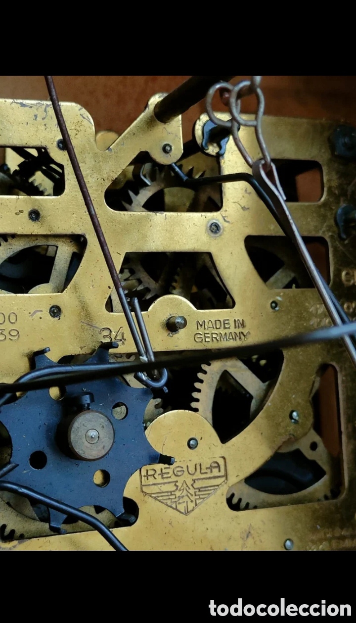 Vintage: reloj cuckoo marca Regula 34 - Foto 5