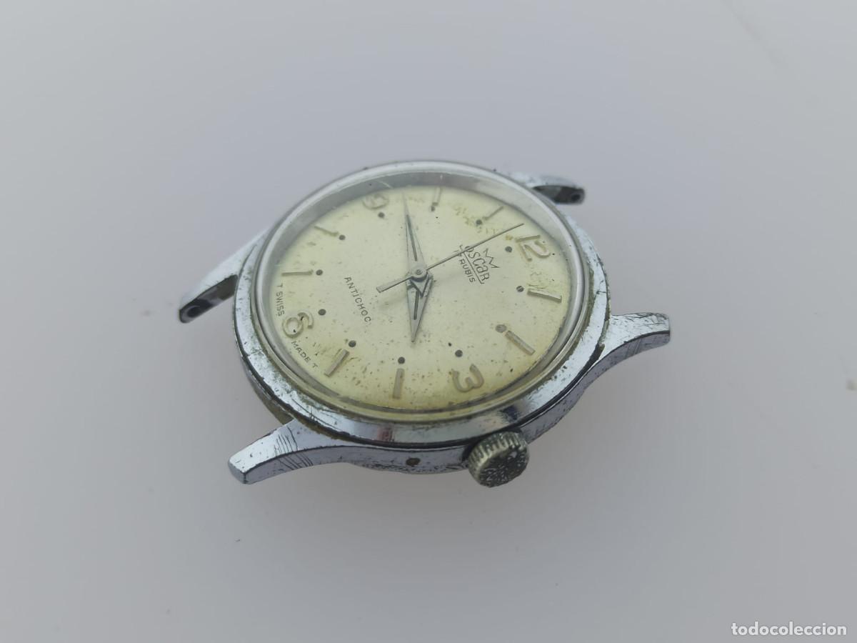 Vintage: Reloj Oscar 17 Rubis - Foto 4