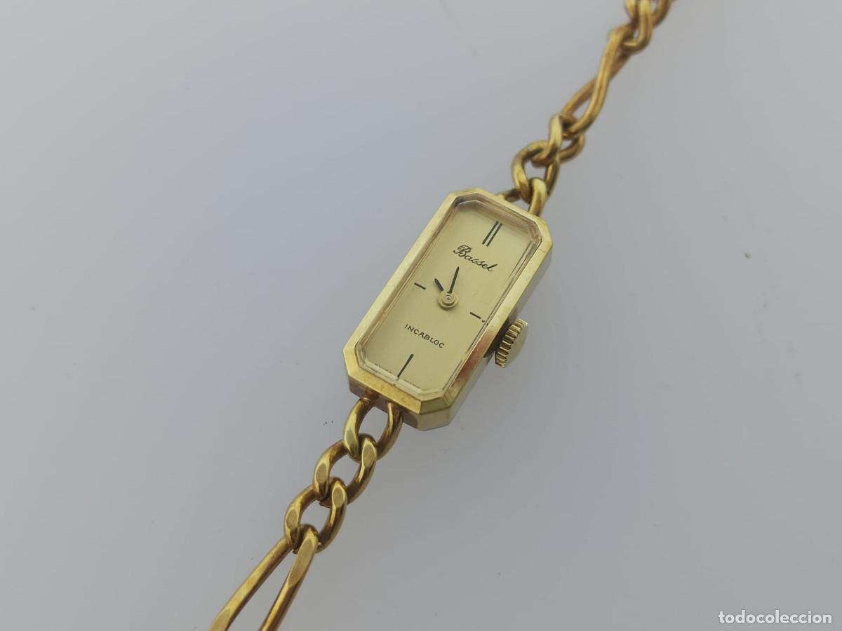 Vintage: Reloj Bezel chapado