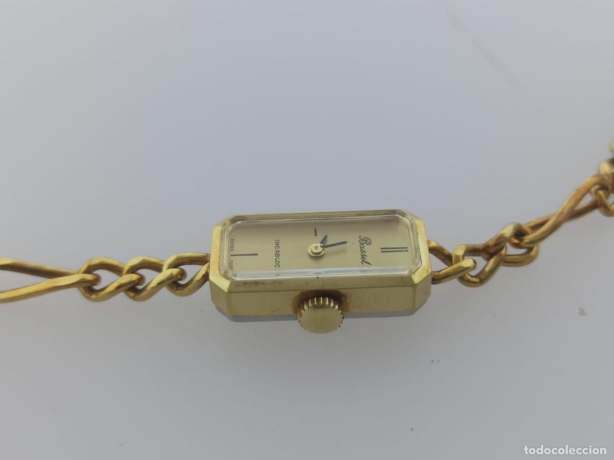 Vintage: Reloj Bezel chapado - Foto 3