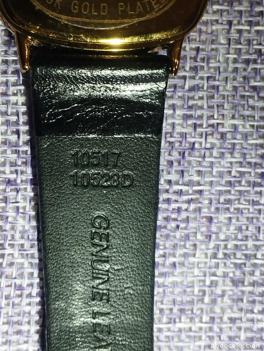 Vintage: Reloj de Pulsera Lobor Collection Chapado en Oro de 23K - Foto 10