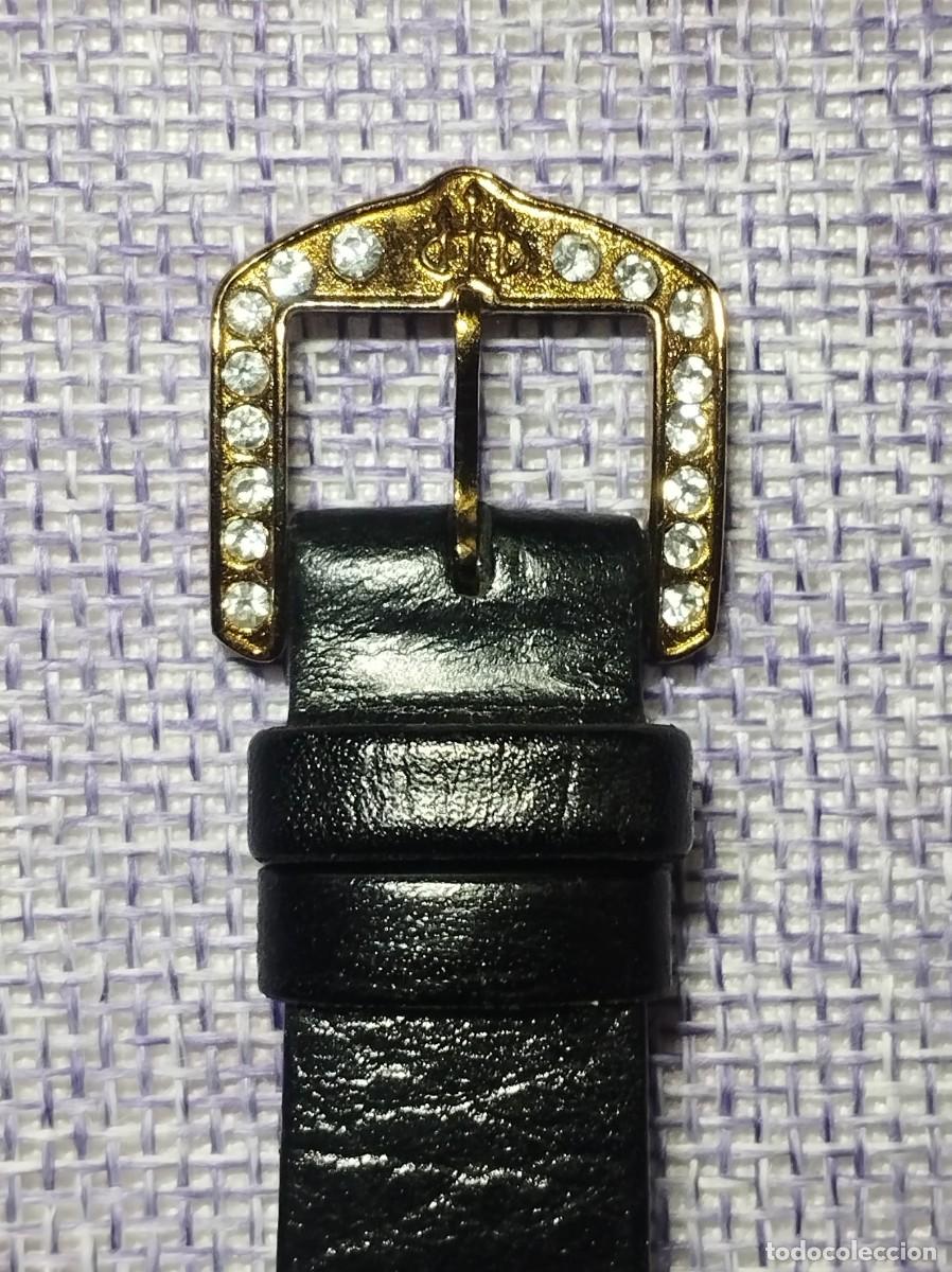 Vintage: Reloj de Pulsera Lobor Collection Chapado en Oro de 23K - Foto 3