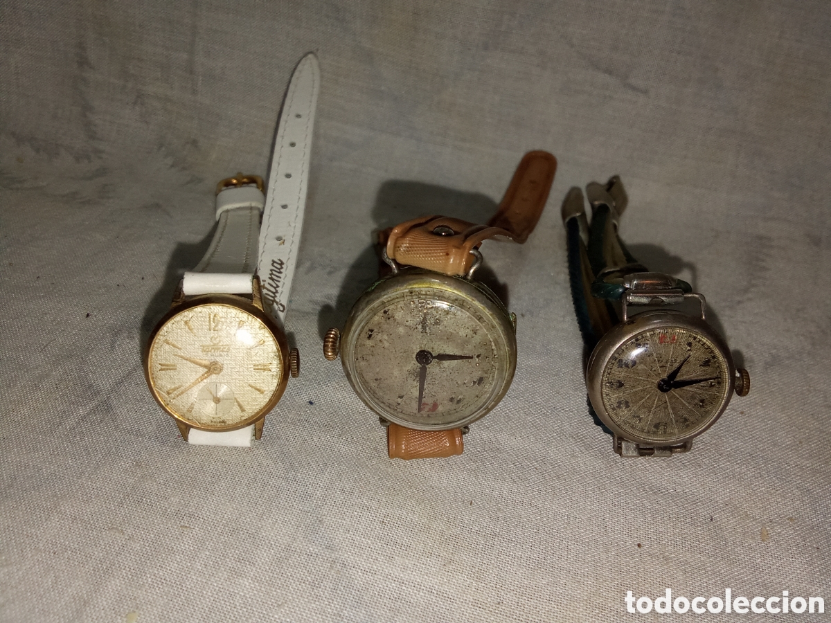Vintage: LOTE 4 DE 3 RELOJES - Foto 2