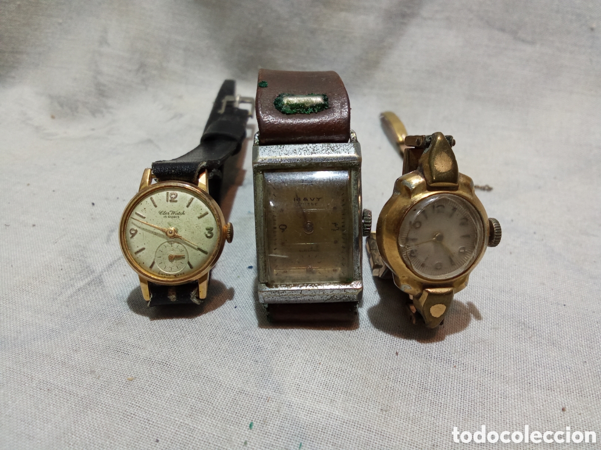 Vintage: LOTE 6 DE 3 RELOJES - Foto 2