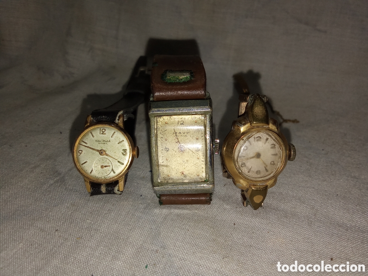 Vintage: LOTE 6 DE 3 RELOJES - Foto 1