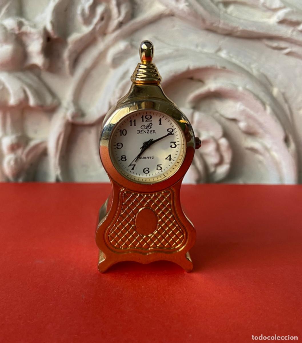 Vintage: 182- Mini-Reloj bronce Benzer Japan.. - Foto 1