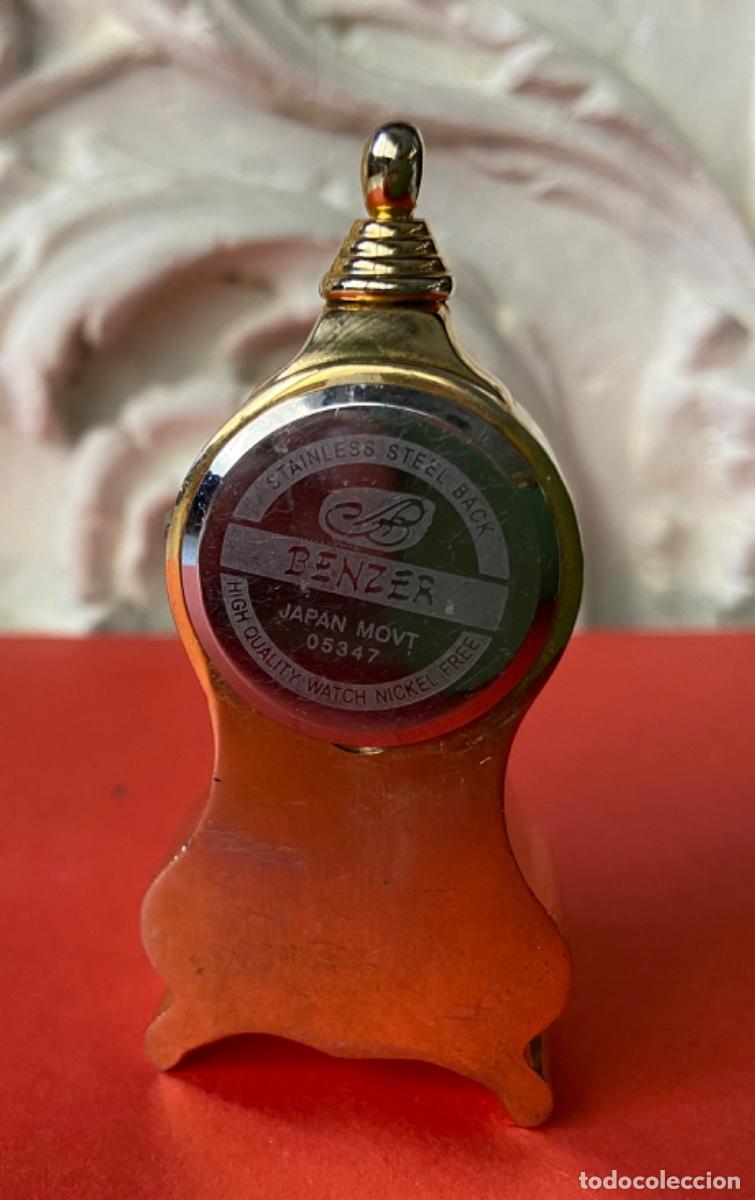 Vintage: 182- Mini-Reloj bronce Benzer Japan.. - Foto 3