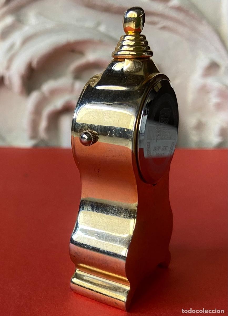 Vintage: 182- Mini-Reloj bronce Benzer Japan.. - Foto 6