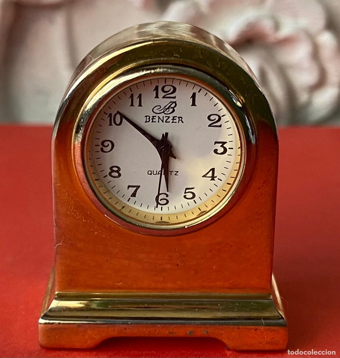 Vintage: 182- Mini-Reloj bronce Benzer Japan. - Foto 1