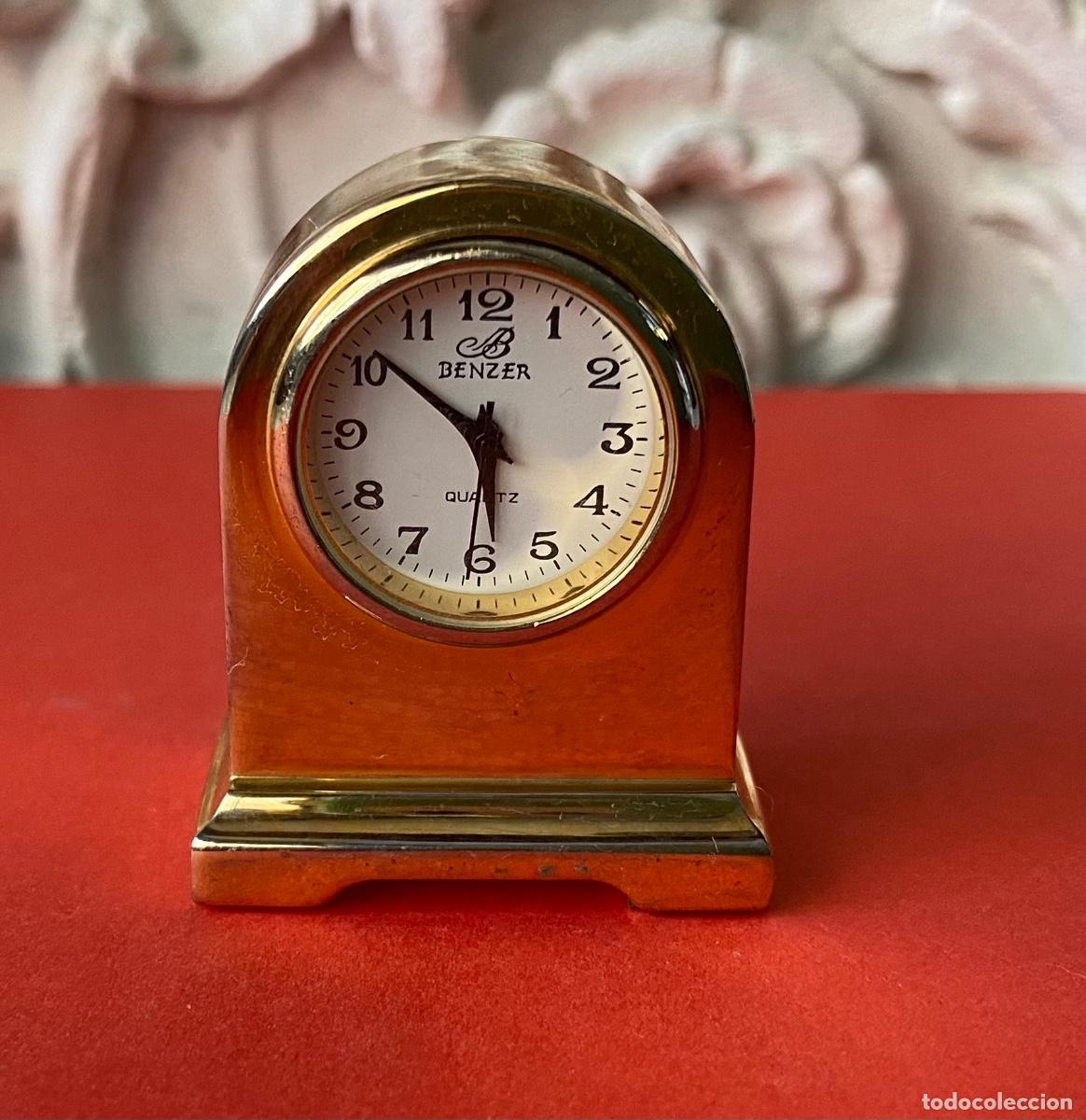 Vintage: 182- Mini-Reloj bronce Benzer Japan. - Foto 3