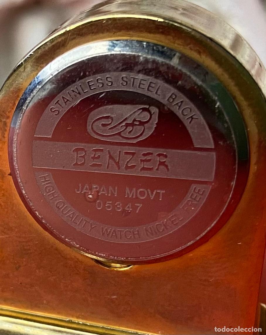 Vintage: 182- Mini-Reloj bronce Benzer Japan. - Foto 5