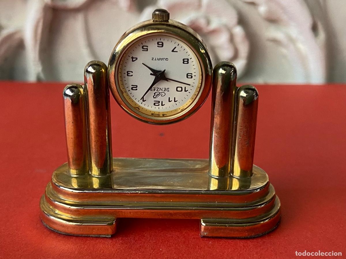 Vintage: 182- Mini-Reloj bronce Benzer Japan. - Foto 1