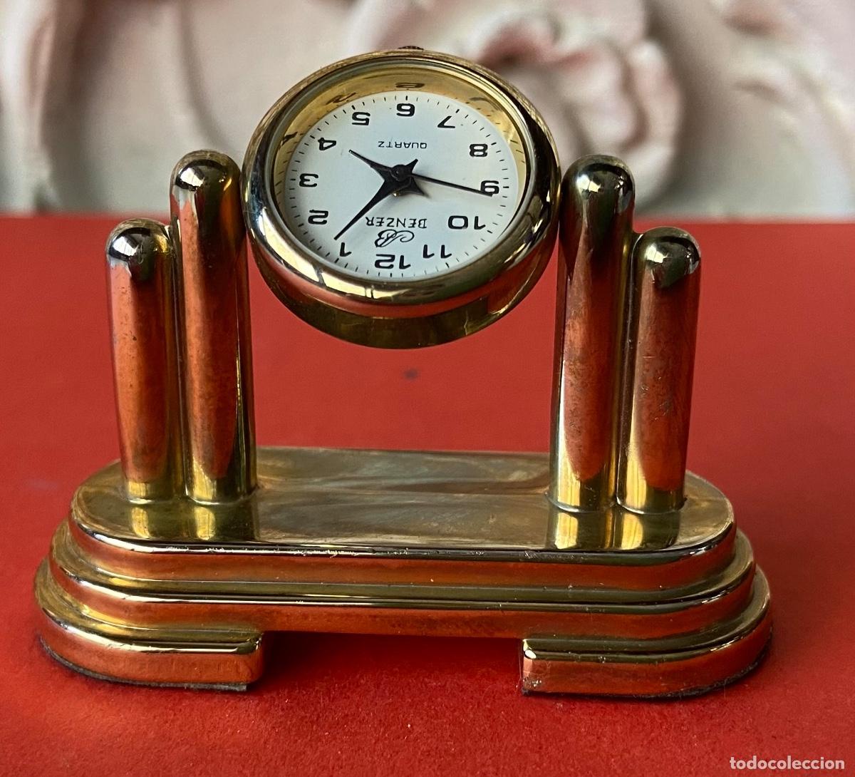 Vintage: 182- Mini-Reloj bronce Benzer Japan. - Foto 2