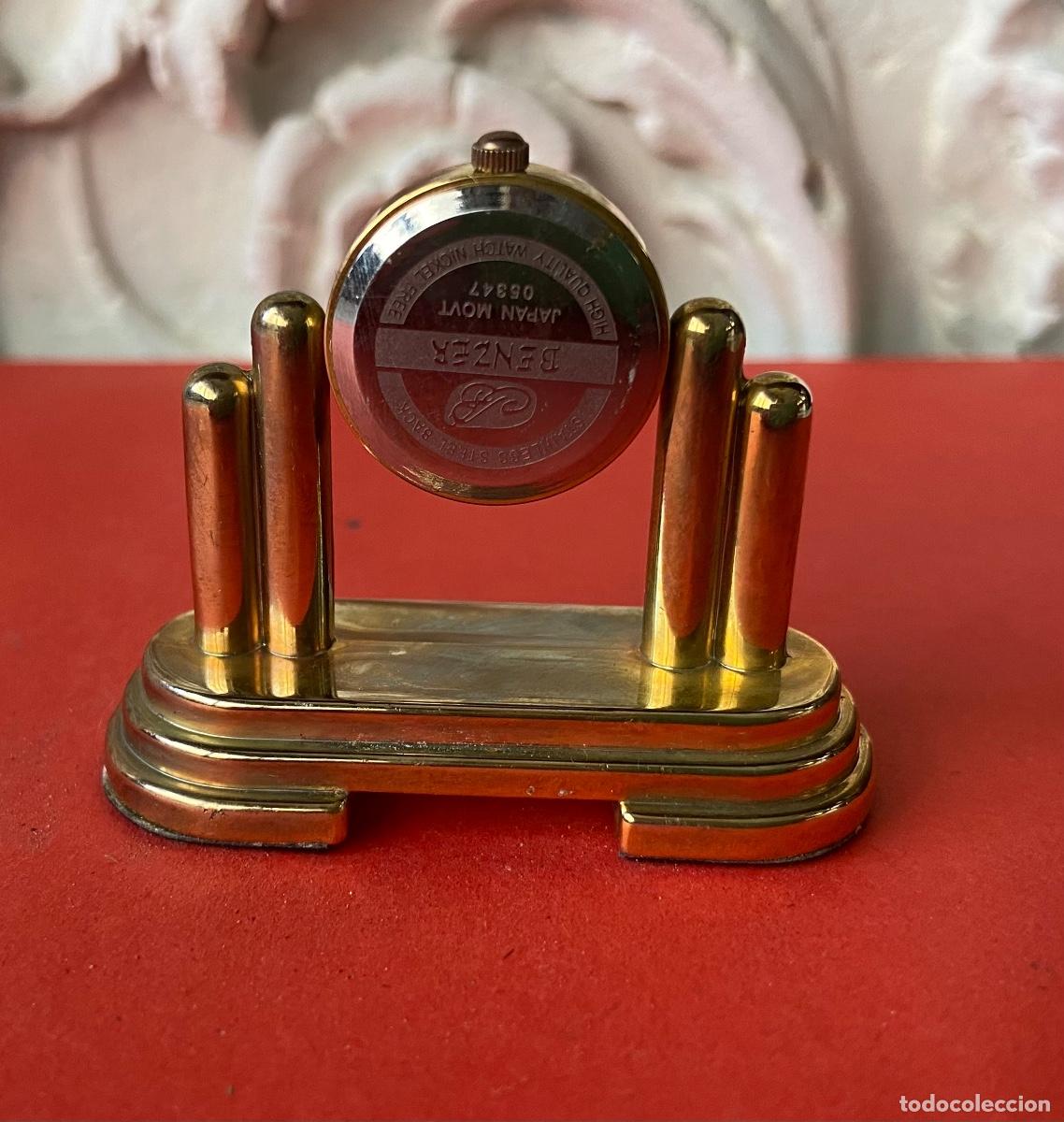 Vintage: 182- Mini-Reloj bronce Benzer Japan. - Foto 3