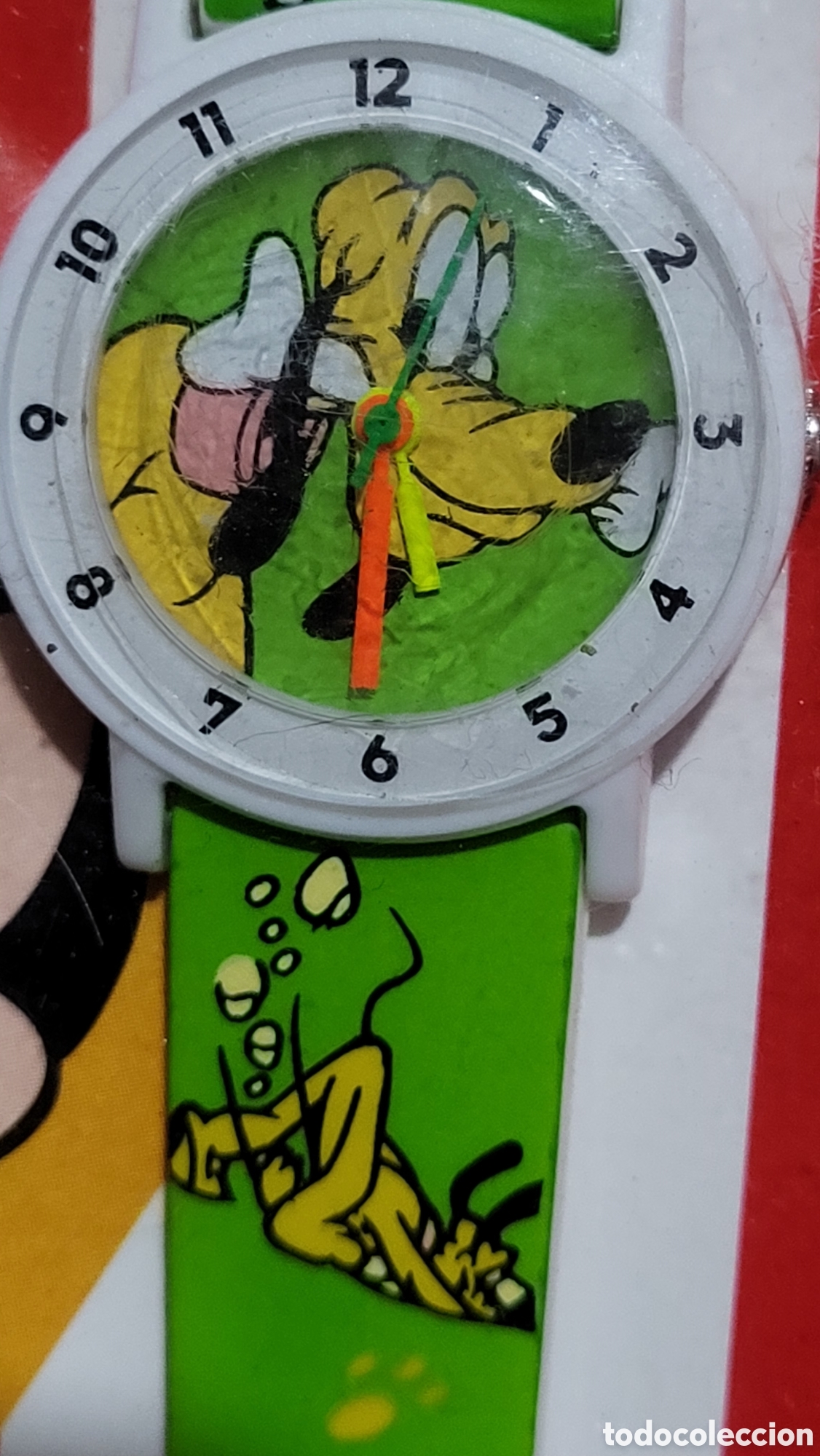 Vintage: Reloj Ni&ntilde;o Disney Avronel Pluto - Foto 1
