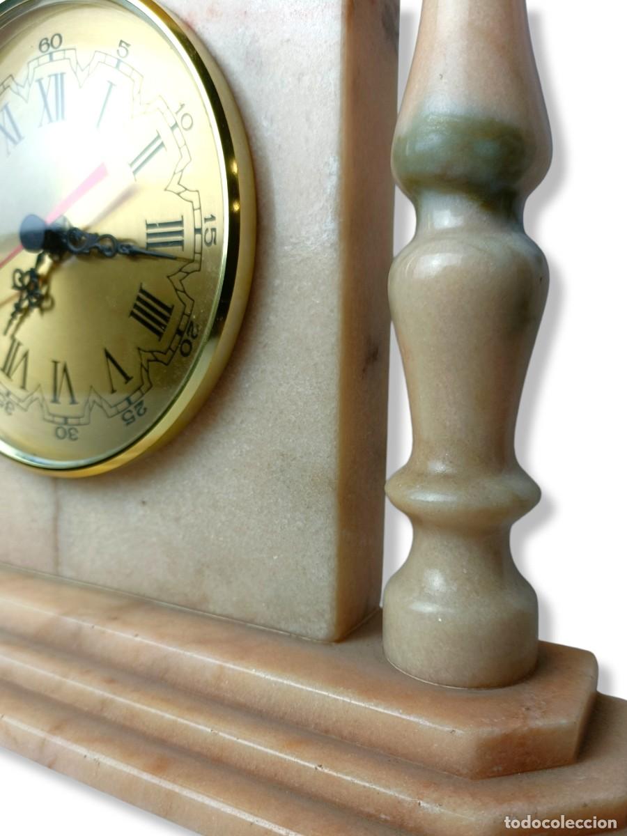 Vintage: Reloj de m&aacute;rmol rosa - Foto 7