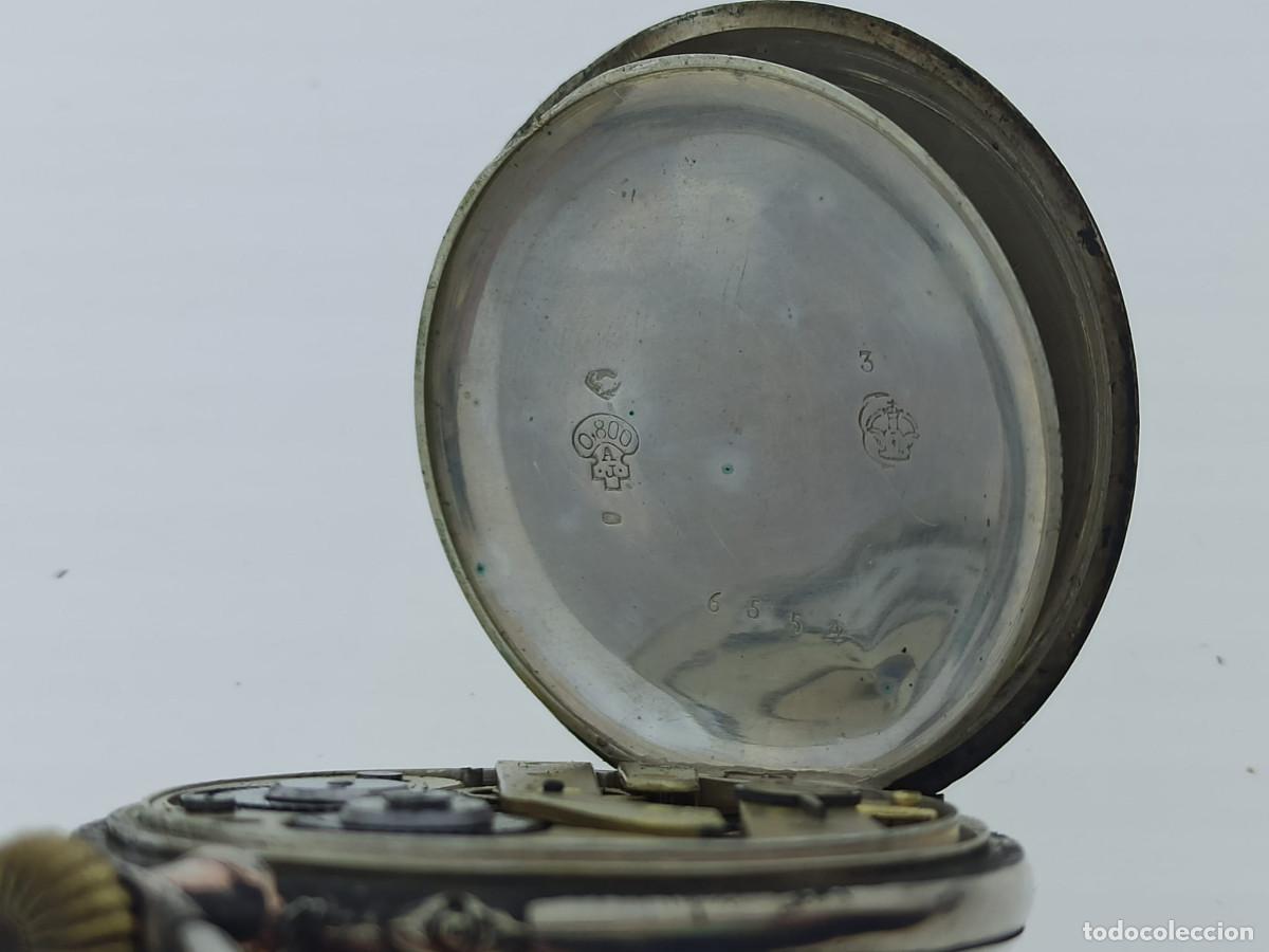 Vintage: Reloj de bolsilllo de plata - Foto 6