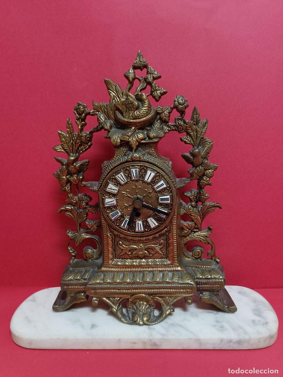 Vintage: RELOJ DE BRONCE, 35 CMS, 5 KG. - Foto 2