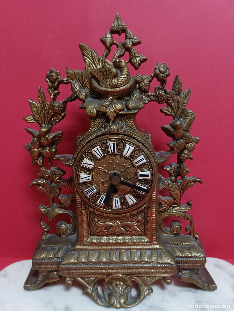 Vintage: RELOJ DE BRONCE, 35 CMS, 5 KG. - Foto 5