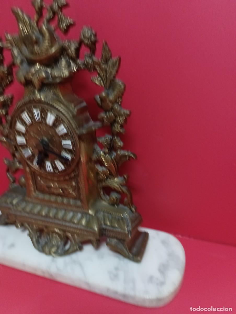 Vintage: RELOJ DE BRONCE, 35 CMS, 5 KG. - Foto 9