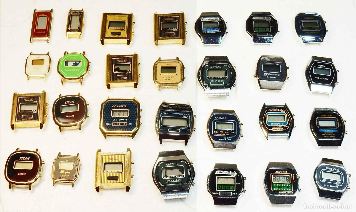 lote 28 relojes digitales - thermidor - titan - - Buy Vintage watches and  clocks on todocoleccion