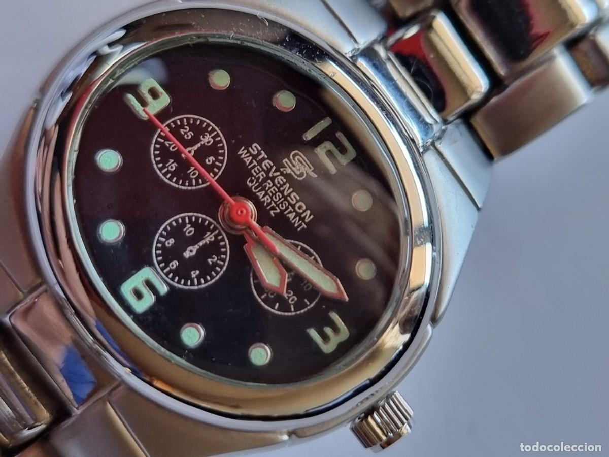 Vintage: Stevenson reloj cuarzo - Foto 4