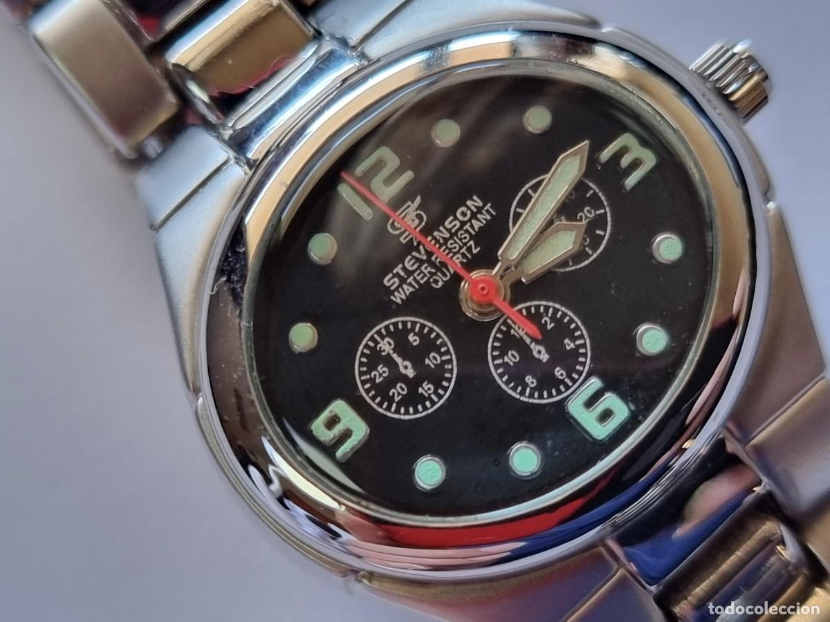 Vintage: Stevenson reloj cuarzo - Foto 5