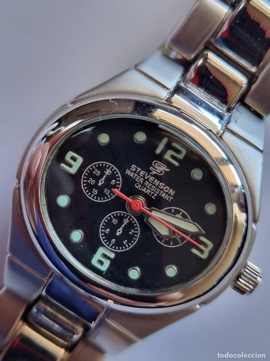 Vintage: Stevenson reloj cuarzo - Foto 6