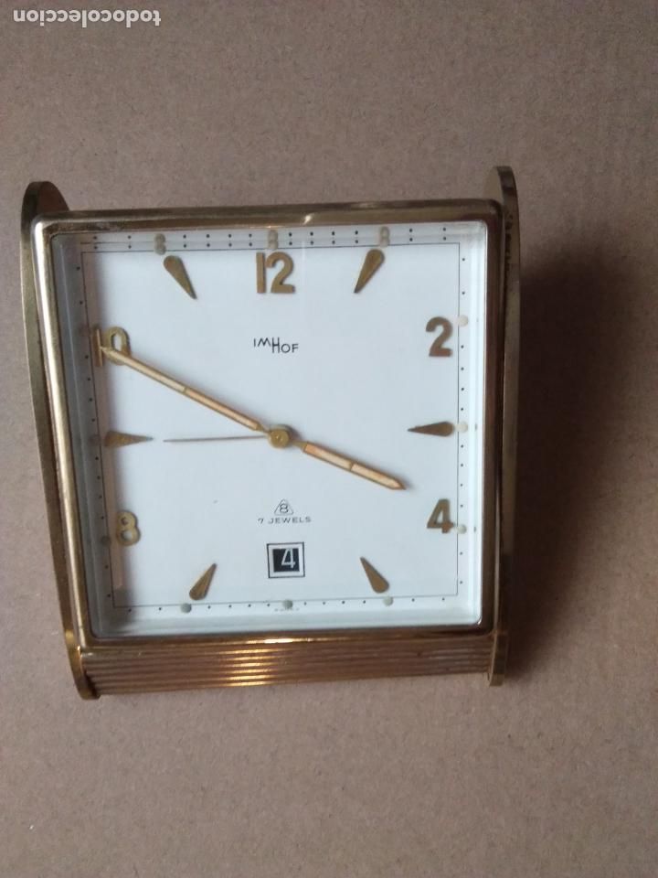 Vintage: RELOJ IMHOF SOBREMESA 8 - Foto 1