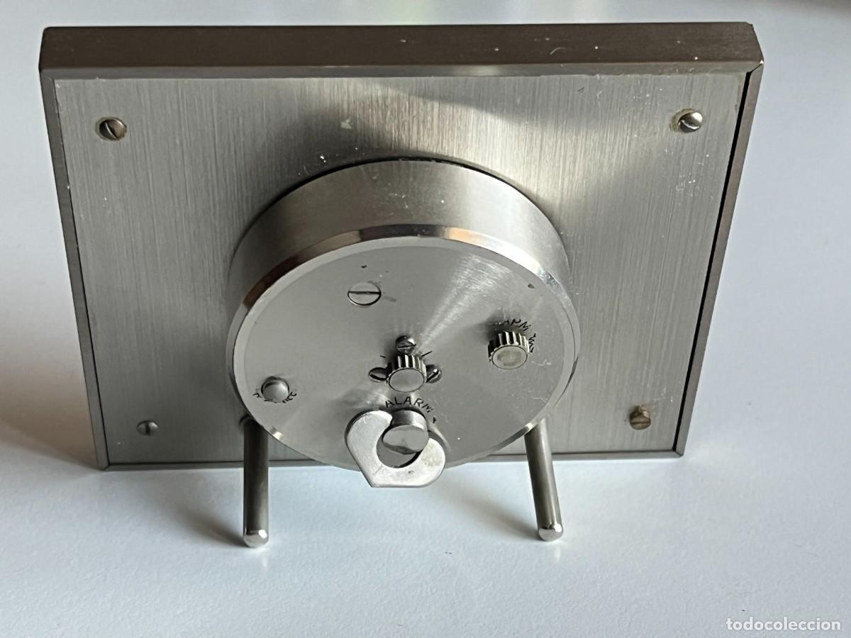 Vintage: RELOJ DESPERTADOR SWIZA DE SOBREMESA RECTANGULAR - Foto 3