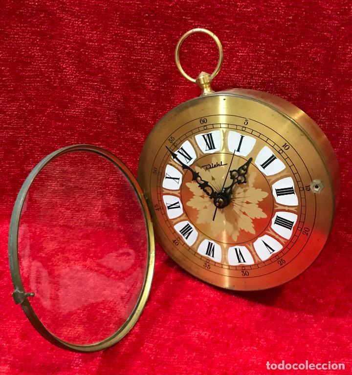Vintage: DIEHL RELOJ DE PARED METALICO Y FUNCIONANDO - Foto 1