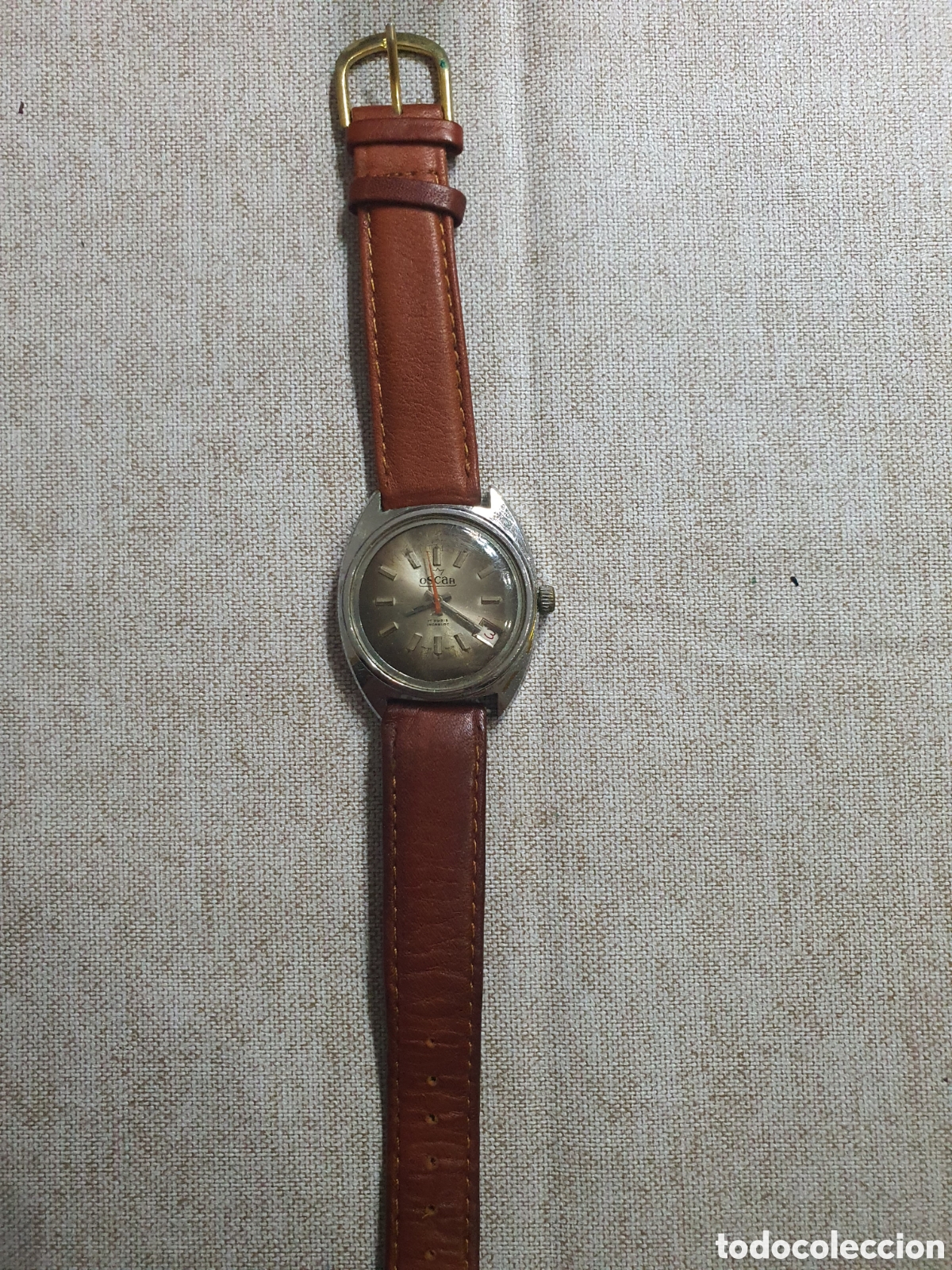 Vintage: Reloj oscar 17 rubis funcionando - Foto 1