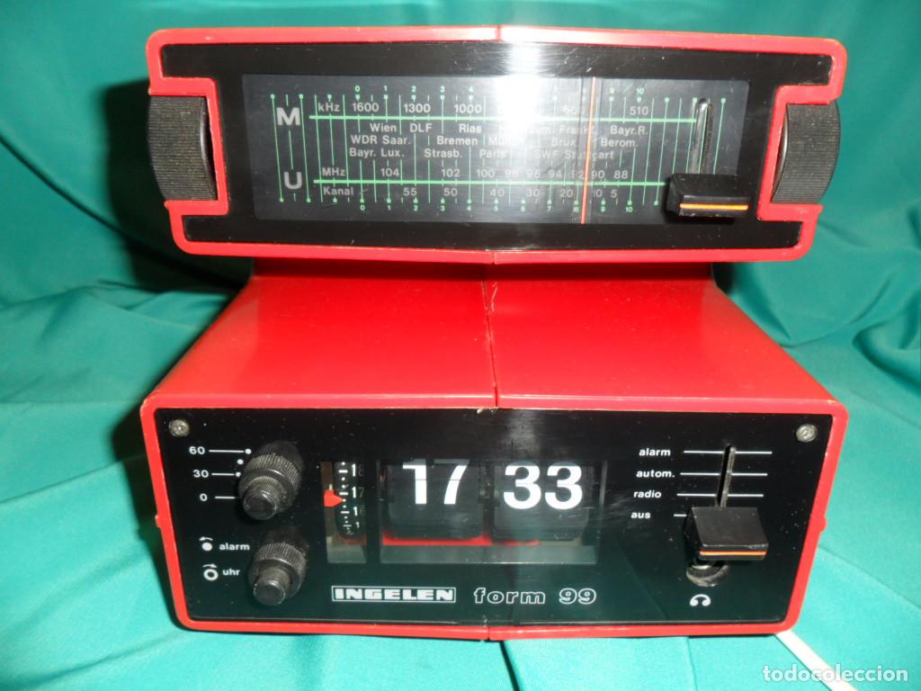 radio despertador reloj años 70 - Compra venta en todocoleccion