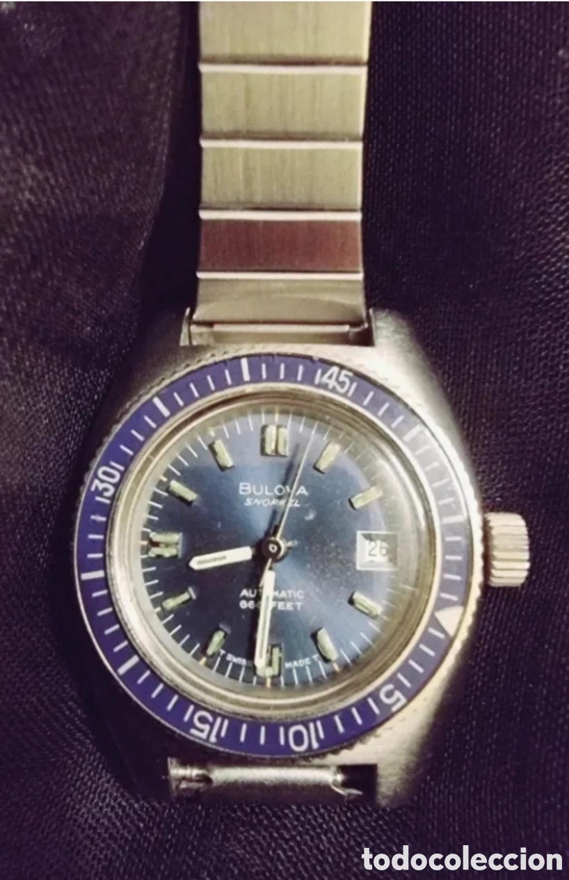 Vintage: Reloj Bulova Snorkel - Foto 3