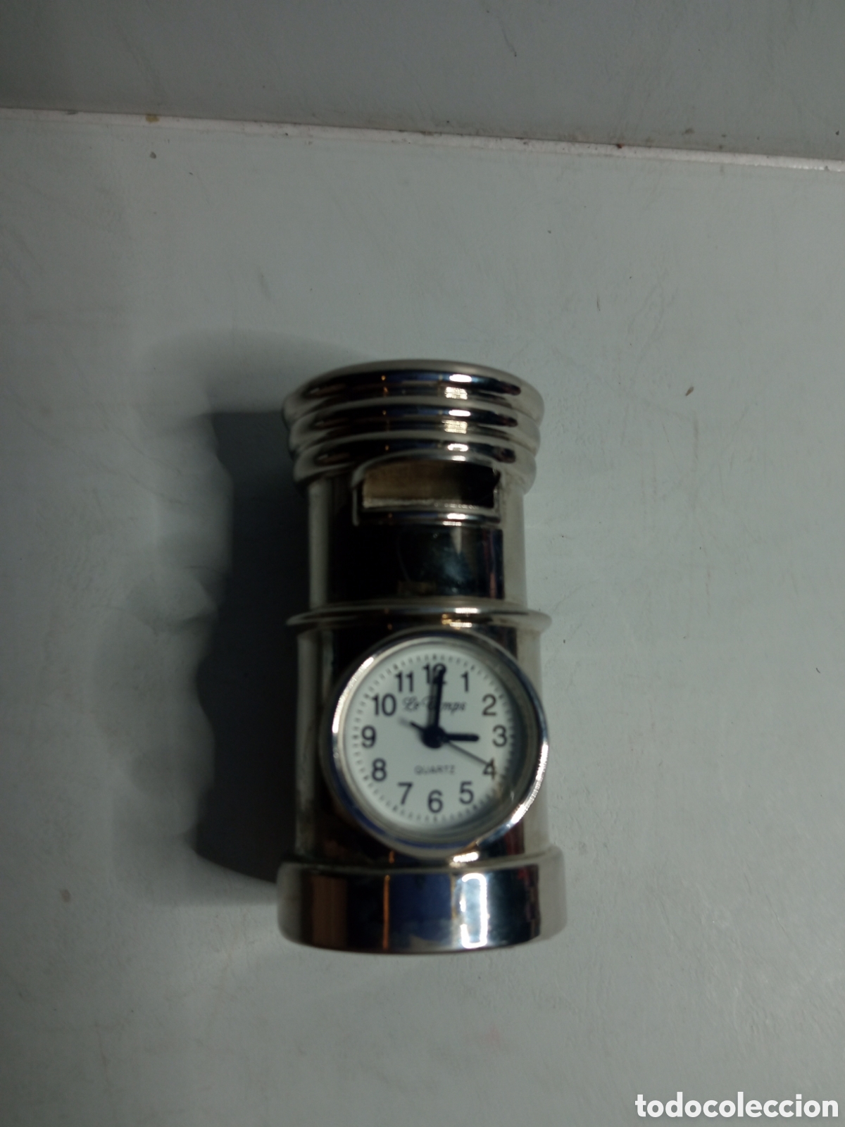 Vintage: Reloj buz&oacute;n correos miniatura - Foto 1