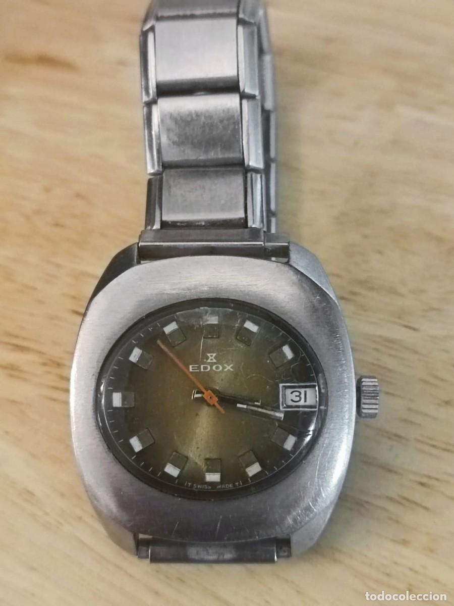 Vintage: Reloj Edox 200580 vintage - Foto 4